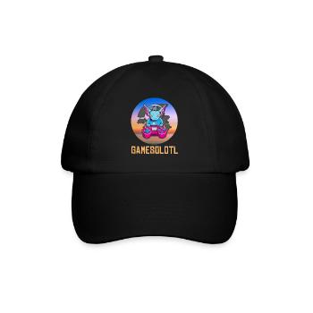 Games-O-Lotl - Baseball Cap - black/black - Front