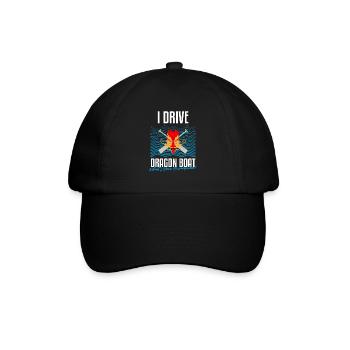 Chinese Boat Race for Dragon Boat Trainers - Baseball Cap - black/black - Front