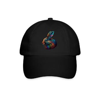 TRES BEAU LAPIN - Casquette classique - noir/noir - Devant