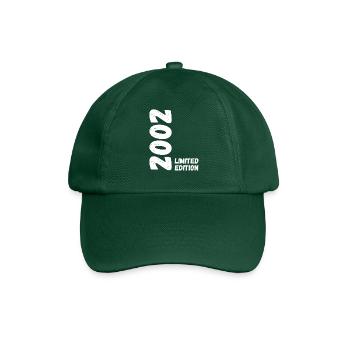2002 Limited edition Birthday - Baseball Cap - bottle green - Front