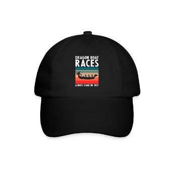 Chinese Boat Race for Dragon Boat Trainers - Baseball Cap - black/black - Front