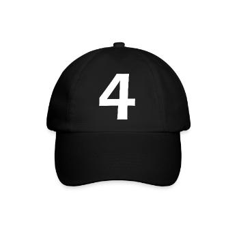 4 - Baseball Cap - black/black - Front