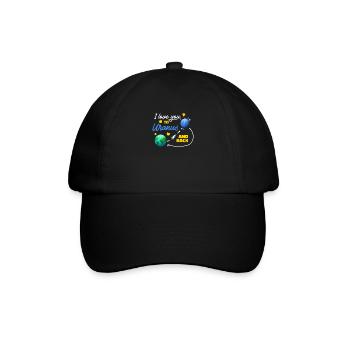 Je t’aime à Uranus et de retour à Uranus - Casquette classique - noir/noir - Devant