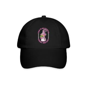 Cueilleurs de champignons Champignons Nain de champignons mignon - Casquette classique - noir/noir - Devant