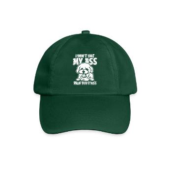 Bichon Frize - Casquette classique - vert bouteille - Devant