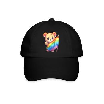 Love is a Bear Necessity - Baseball Cap - black/black - Front