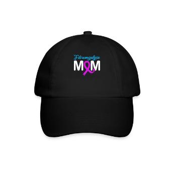 Fibromyalgie rhumatisme mère - Casquette classique - noir/noir - Devant