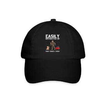 Car painter offer for coachbuilders - Baseball Cap - black/black - Front