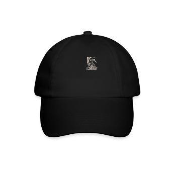 Rugby Gift, Players and Fans Design - Baseball Cap - black/black - Front