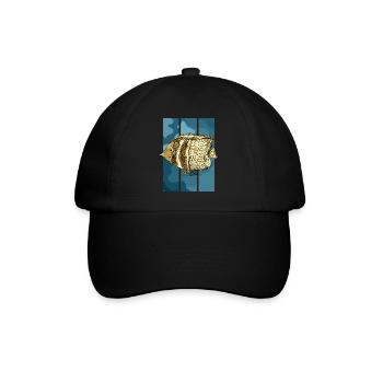 Poisson - Casquette classique - noir/noir - Devant