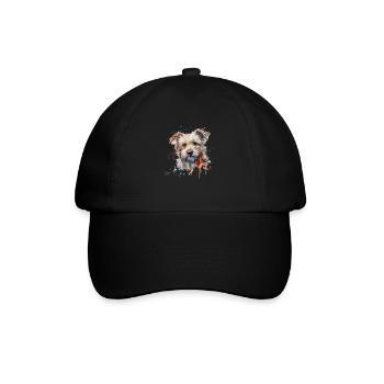 Bolonka Zwetna - Baseballkappe - Schwarz/Schwarz - Vorne