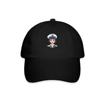 Voilier Voilier Voilier Femmes - Casquette classique - noir/noir - Devant