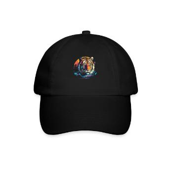 Majestic Tiger Wilderness Wild Powerful - Baseball Cap - black/black - Front