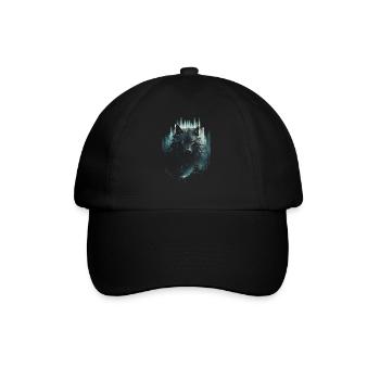 Werwolf Wolf Mythologie Rollenspiele Tier - Baseballkappe - Schwarz/Schwarz - Vorne