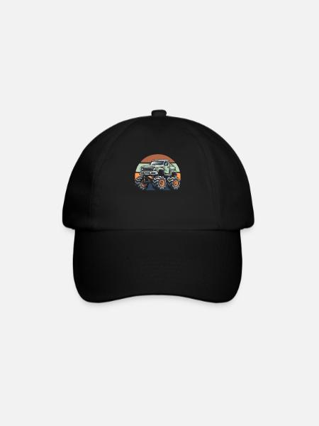 Monster Truck - Baseball Cap - black/black
