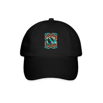 Vinyl Record Collector - Baseball Cap - black/black - Front