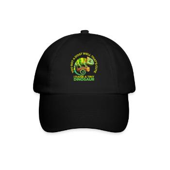 Tu as un chien bon, c’est mignon - Casquette classique - noir/noir - Devant