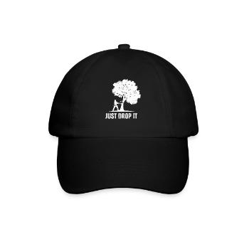 Bûcheron tronçonneuse arboriste - Casquette classique - noir/noir - Devant