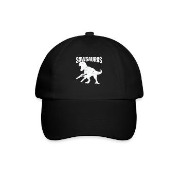 Bûcheron tronçonneuse arboriste - Casquette classique - noir/noir - Devant
