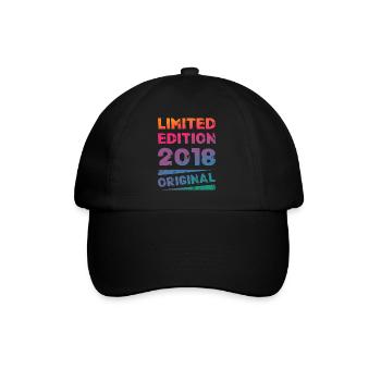 Limited Edition Birthday Party Vintage 2018 - Baseball Cap - black/black - Front