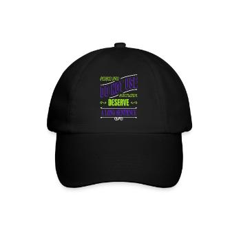 Joke Books Statement Bicycle Sayings Novelist Blog - Baseball Cap - black/black - Front