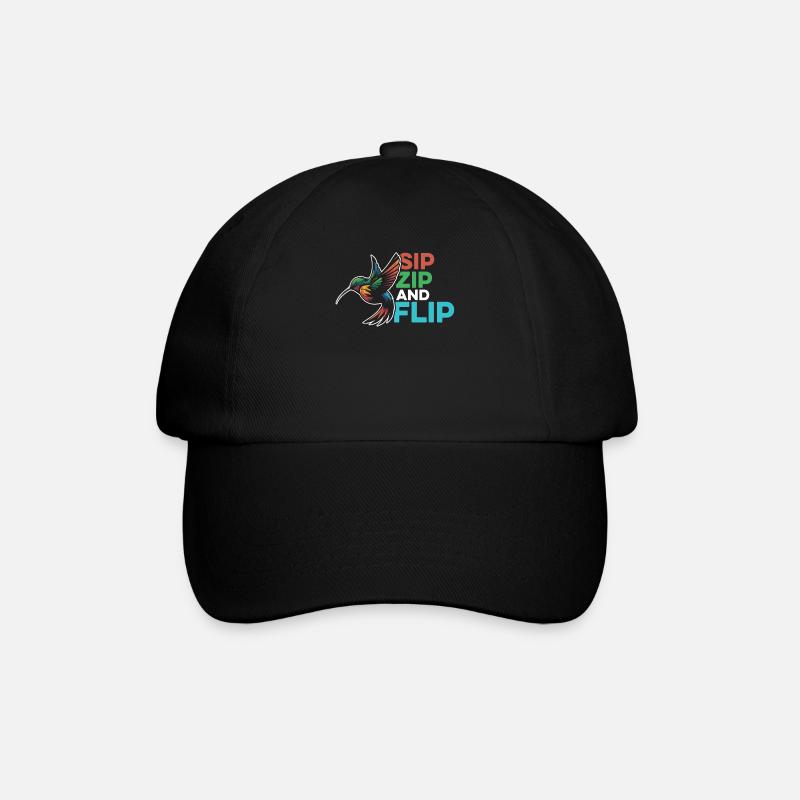 Kolibri - Baseballkappe - Schwarz/Schwarz