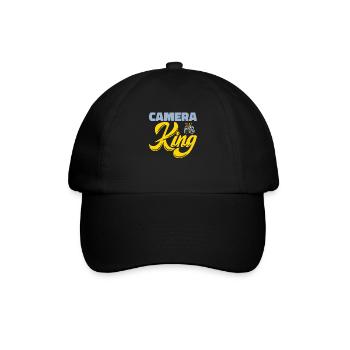 Photographe Appareil photo de photographie - Casquette classique - noir/noir - Devant