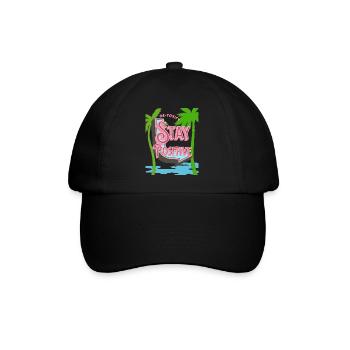 Positivity Vibes Relax Cleanse Vacances Renouveler - Casquette classique - noir/noir - Devant