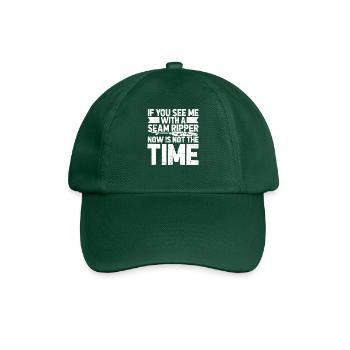 Sewing Sewing Machine - Baseball Cap - bottle green - Front