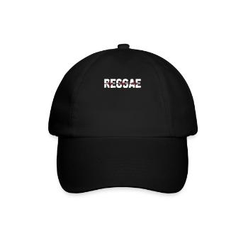 Reggae Ekg Heartbeat - Baseball Cap - black/black - Front