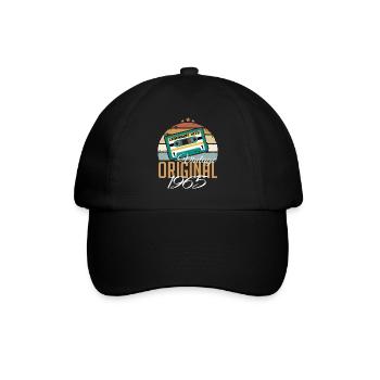 Millésime 1965 Né Original 1965 Anniversaire - Casquette classique - noir/noir - Devant