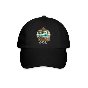 Millésime 1968 né Original 1968 anniversaire - Casquette classique - noir/noir - Devant