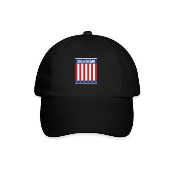 Levez-vous et combattez - Casquette classique - noir/noir - Devant
