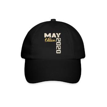 May 2020 Birthday May 2020 Gift May 2020 May - Baseball Cap - black/black - Front