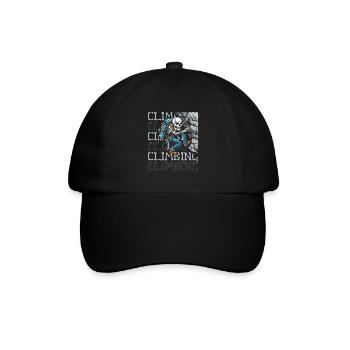 Grimpeur d’escalade - Casquette classique - noir/noir - Devant