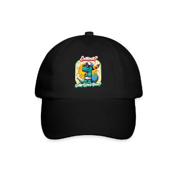 Extinct? Guess Who's Back? - Baseballkappe - Schwarz/Schwarz - Vorne
