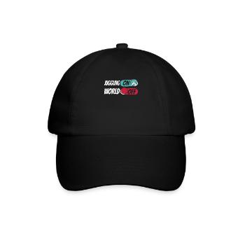 Jonglieren Jongleur Juggling On World Off - Baseball Cap - black/black - Front