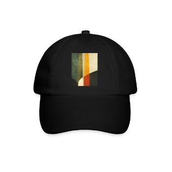 Affiche Minimaliste Geo - Casquette classique - noir/noir - Devant