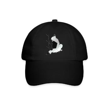 England | real football | Map EN - Baseball Cap - black/black - Front