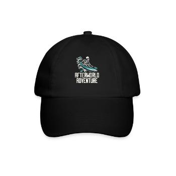 Kayaker Skeleton Afterworld Adventure - Baseball Cap - black/black - Front