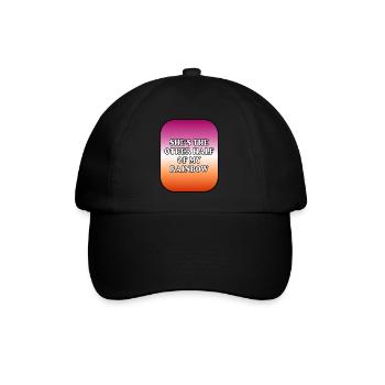 Couple de lesbiennes - Casquette classique - noir/noir - Devant