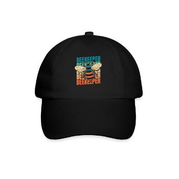 Apiculteurs Apiculteurs - Casquette classique - noir/noir - Devant