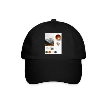 Rest. - Baseball Cap - black/black - Front