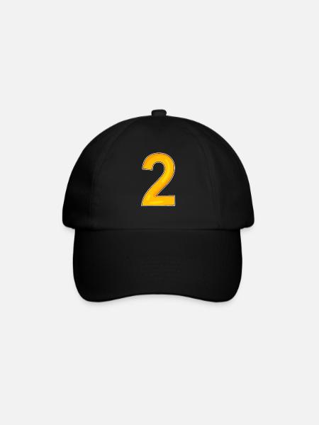 2 - Casquette classique - noir/noir