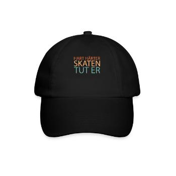 Skateboard Skater - Baseball Cap - black/black - Front