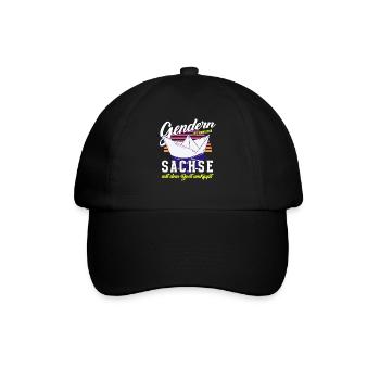 Gendern Tshirt Men Women Funny Funny Saying - Baseball Cap - black/black - Front
