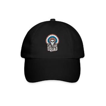 Anthropologe Kader - Baseballkappe - Schwarz/Schwarz - Vorne