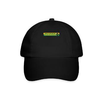 Jamaïque Jamaïque Rasta Raggea Drapeau Rastafari - Casquette classique - noir/noir - Devant