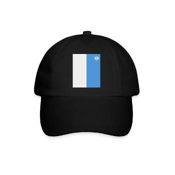 Argentinien Geschenk Argentina Argentine Flagge - Baseballkappe - Schwarz/Schwarz - Vorne