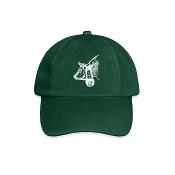 Eringer Kuh, Eringer, Königin Kampf - Baseballkappe - Flaschengrün - Vorne